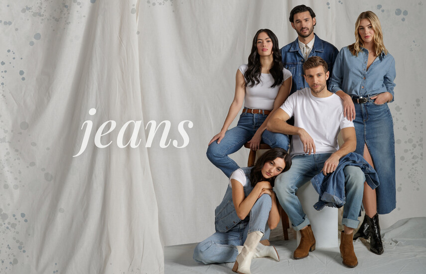 Women's and Men's Jeans