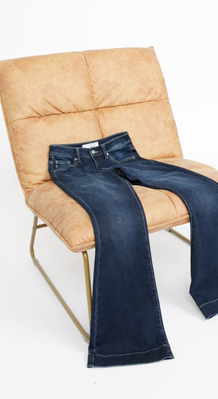 KANCAN high rise flare jeans