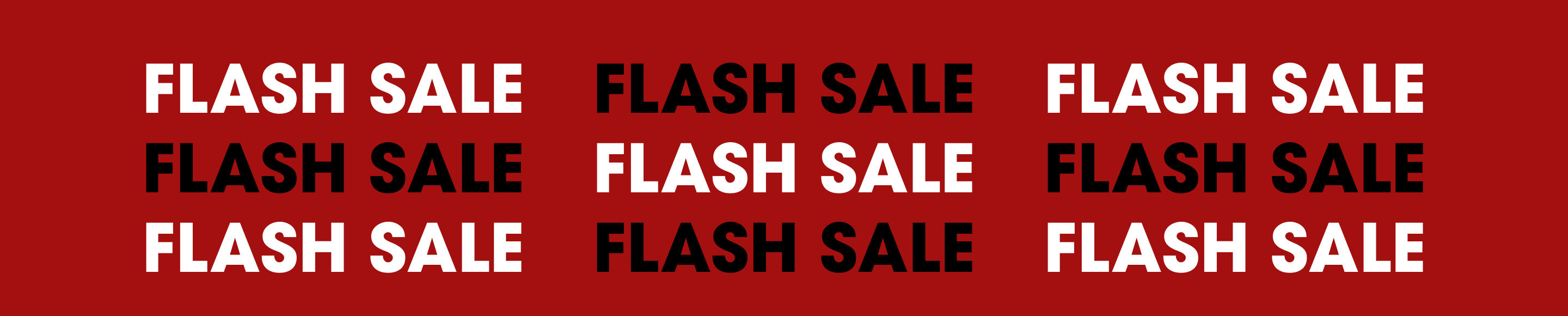 Flash Sale