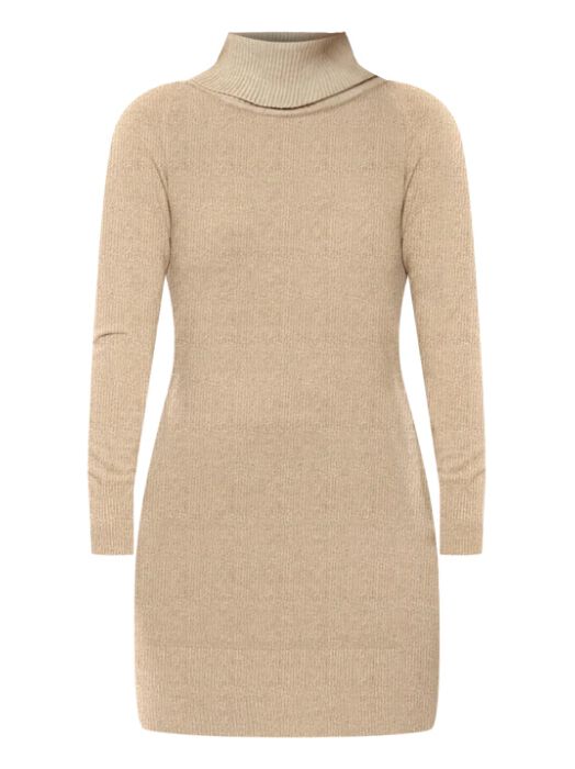 Cowl Neck Sweater Dress