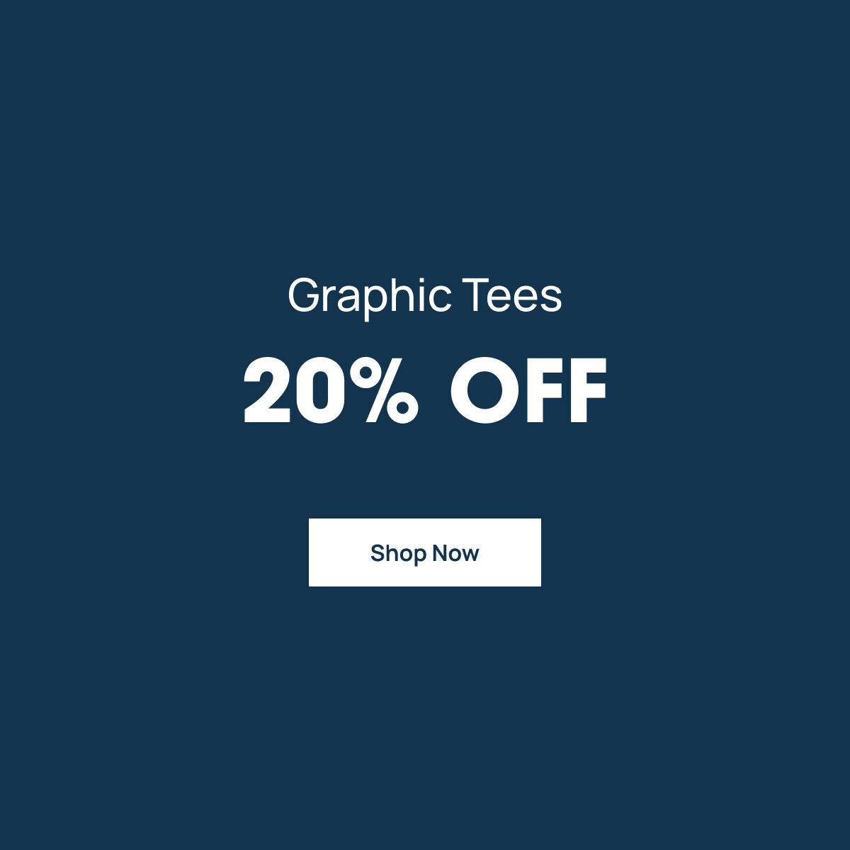 20% Off Graphic Tees
