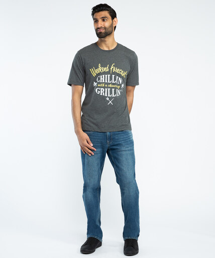 weekend forecast chillin & grillin tee Image 4