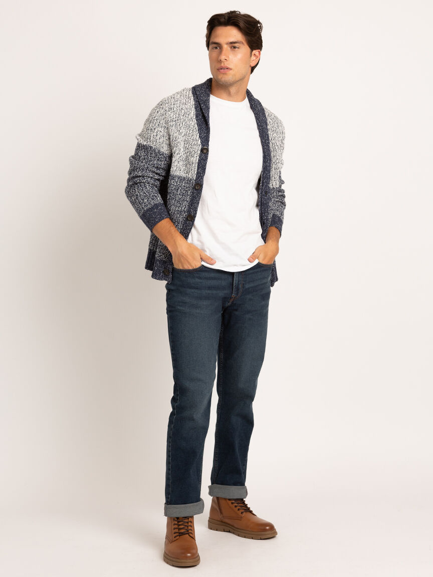 chase shawl collar cardigan Image 4