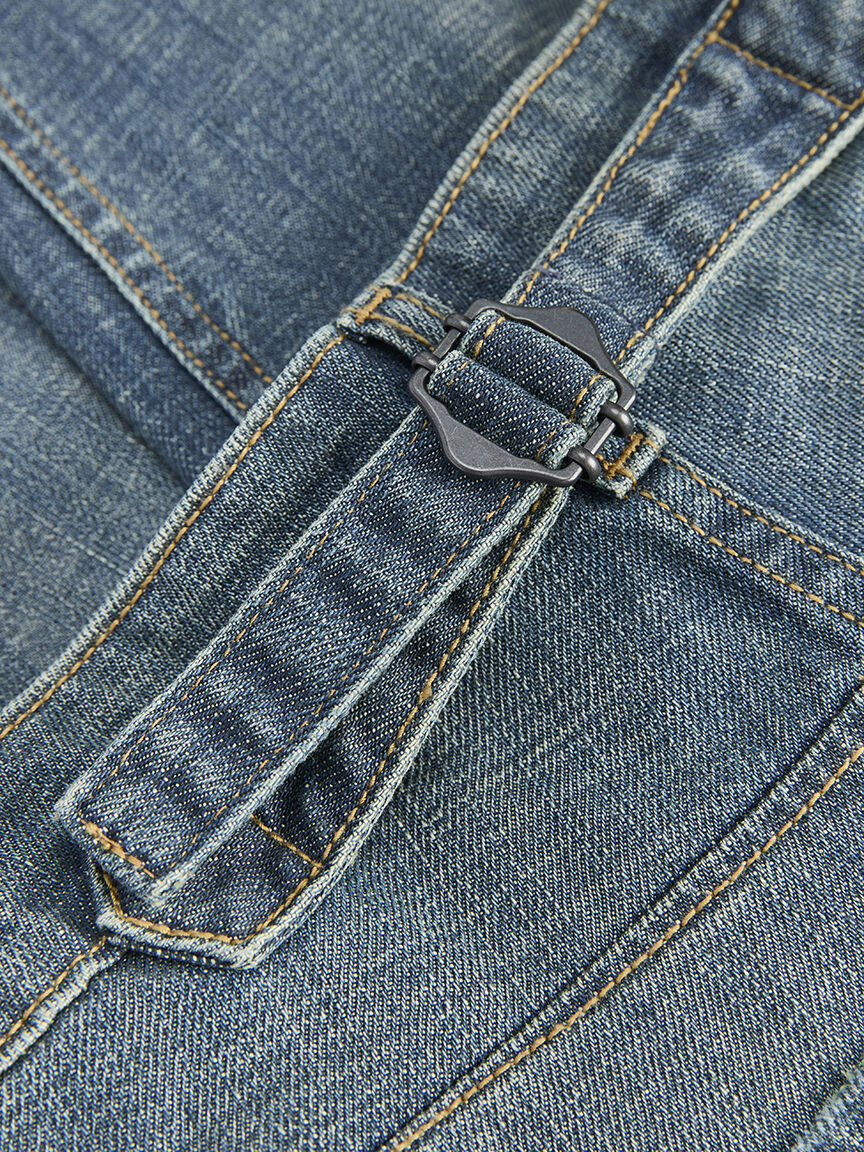fuji barrel leg jean vintage wash