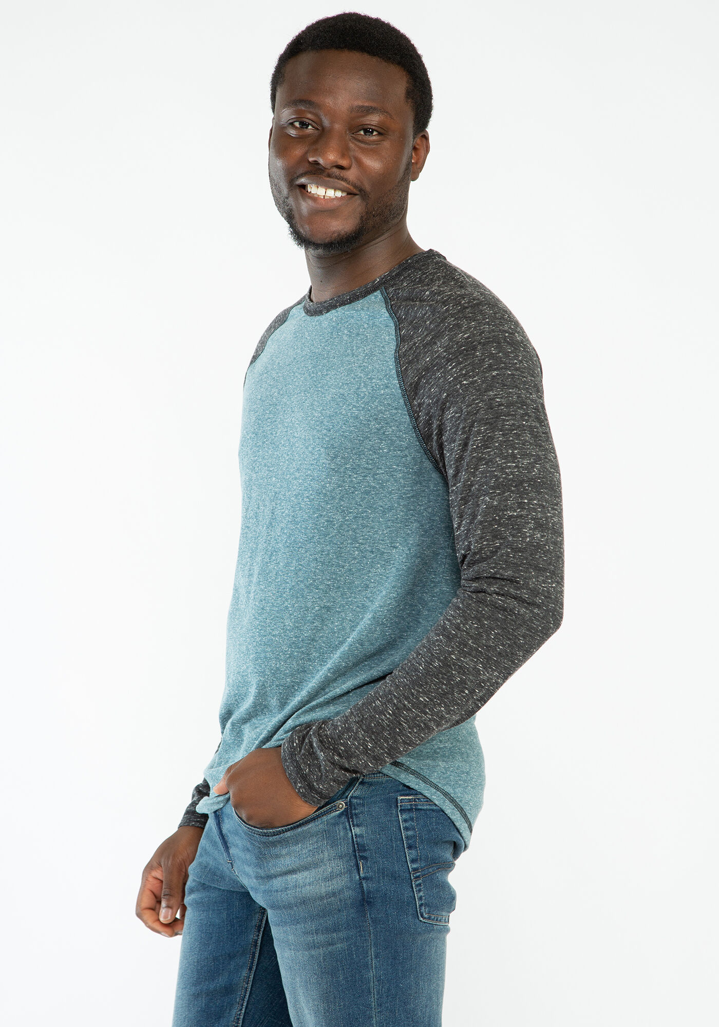 ellis snow wash baseball shirt Image 3