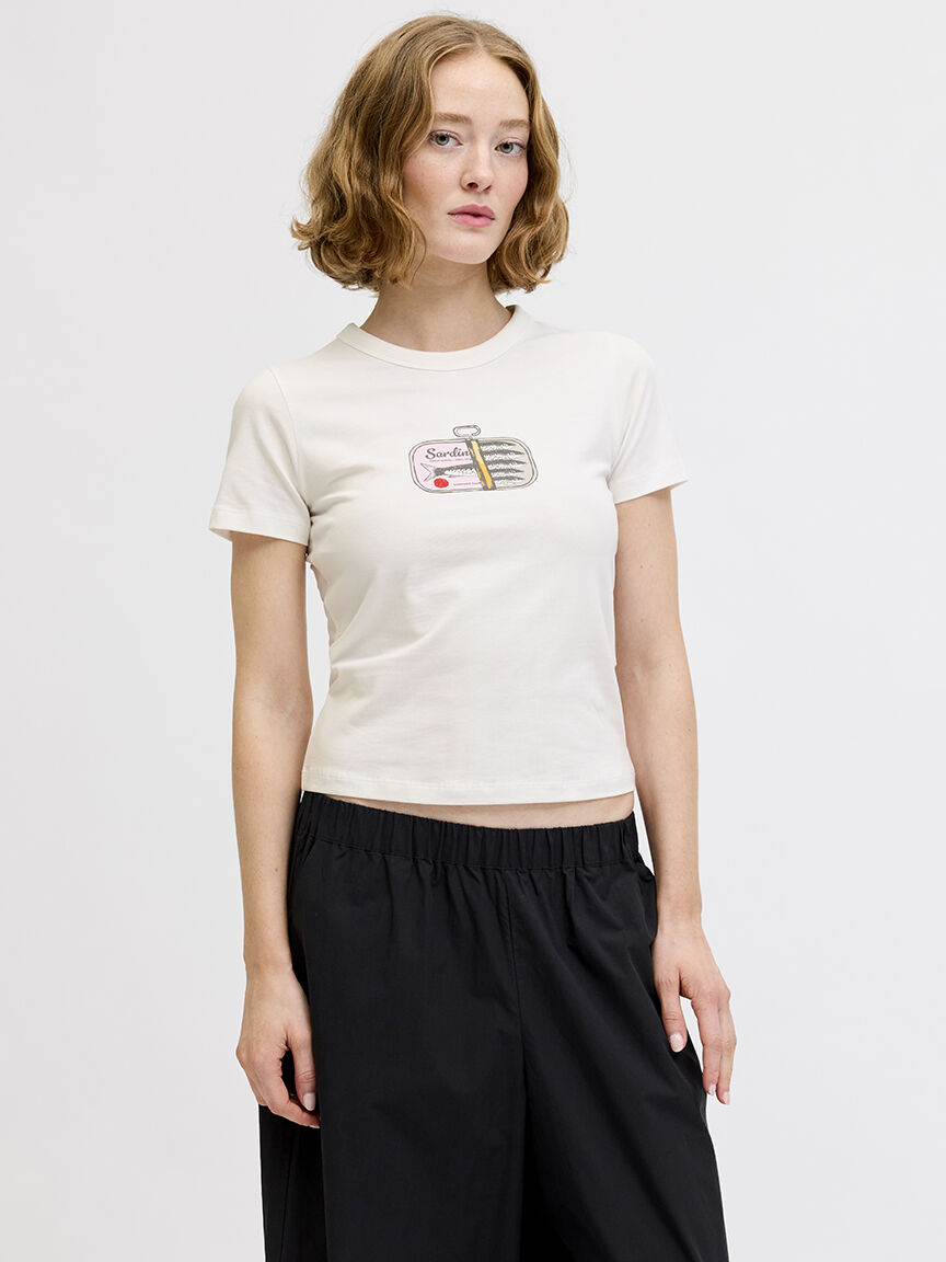 gigi print graphic tee