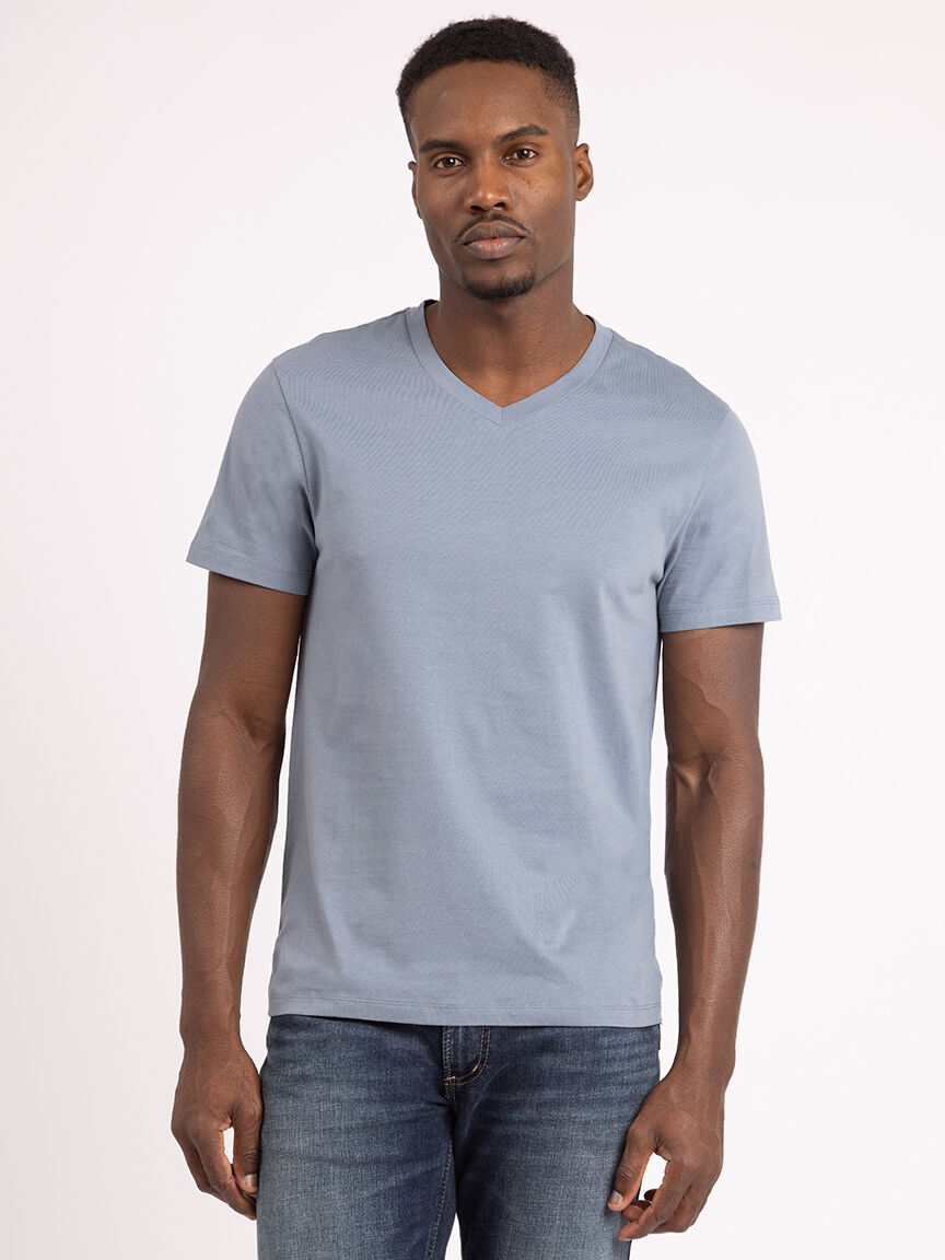 miles v neck basic tee Image 1