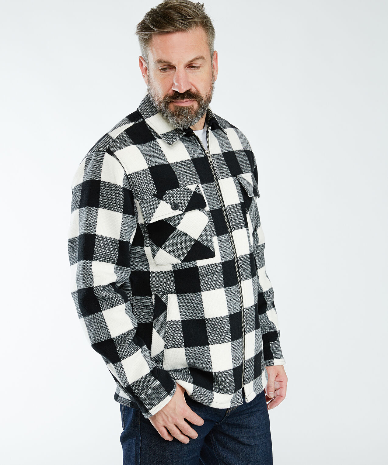 buffalo check jacket Image 3