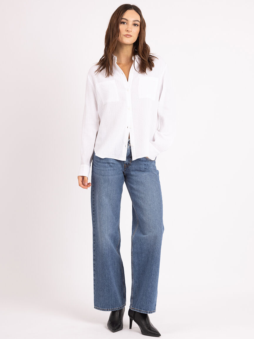 kasey gauze shirt Image 2