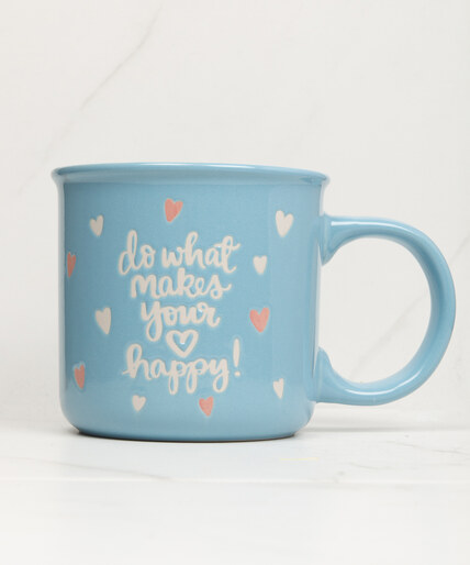 blue and pink mug and keychain gift set Image 4