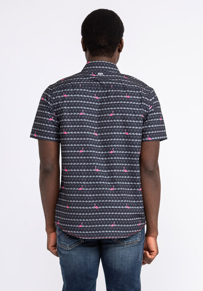 flamingo short sleeve shirt Image 2