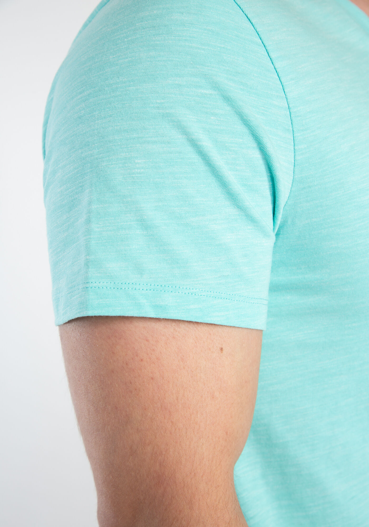 owen inject dye v-neck t-shirt Image 6