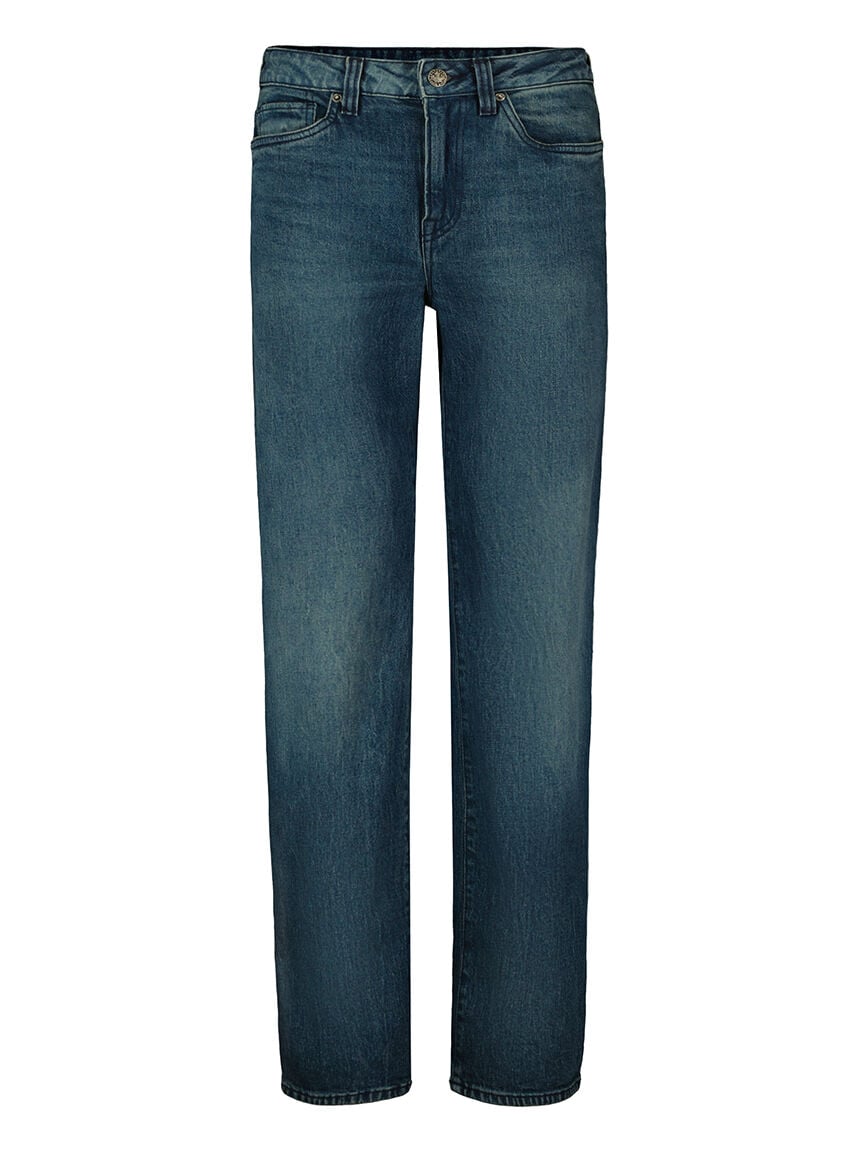 ruffer easy fit jeans contrasted blue
