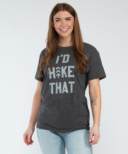I'd hike that graphic tee Image 3