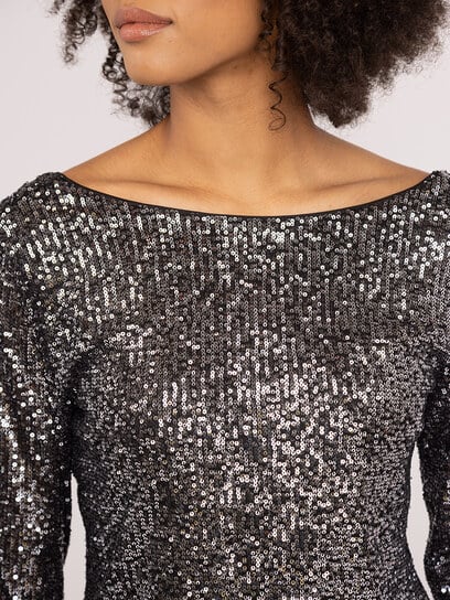 marilyn boatneck sequin top marilyn boatneck sequin top