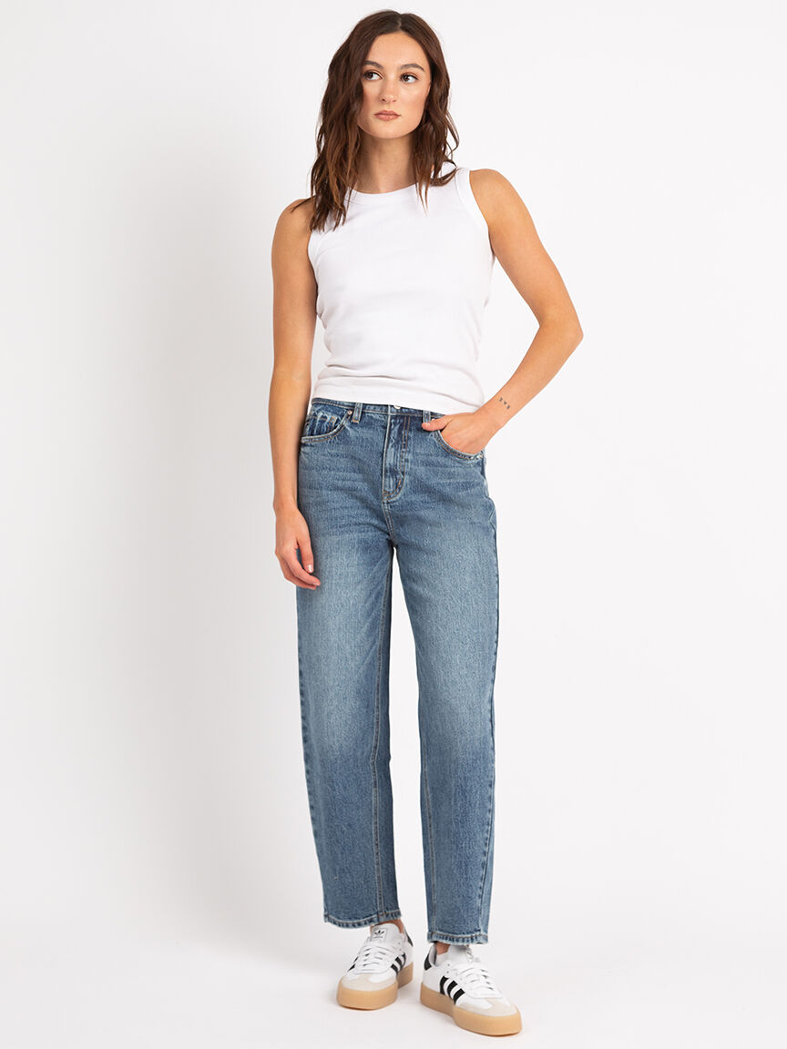 slim balloon jean medium authentic Image 1