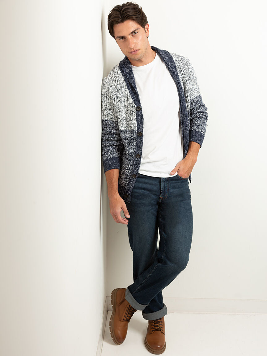 chase shawl collar cardigan Image 3