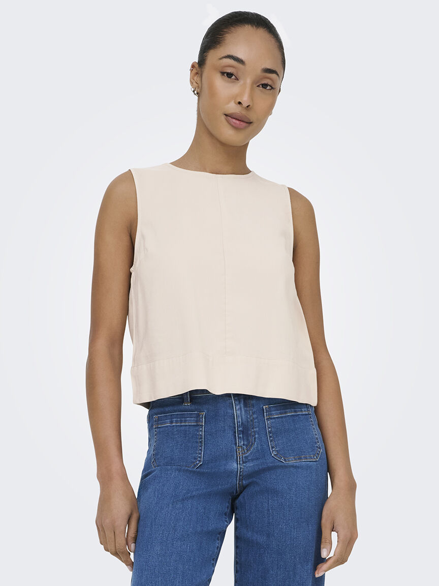 dorsi sleeveless top