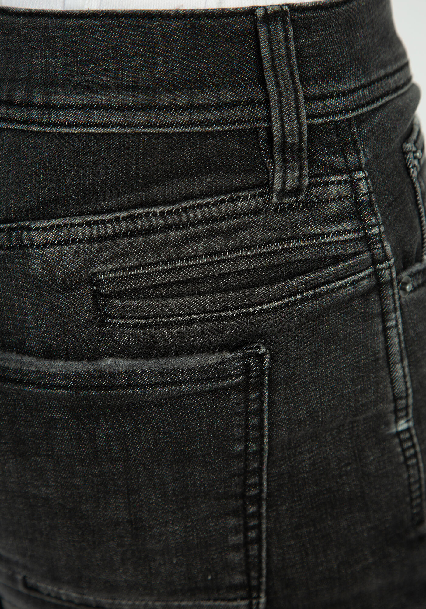 relaxed straight leg tech jean Image 6