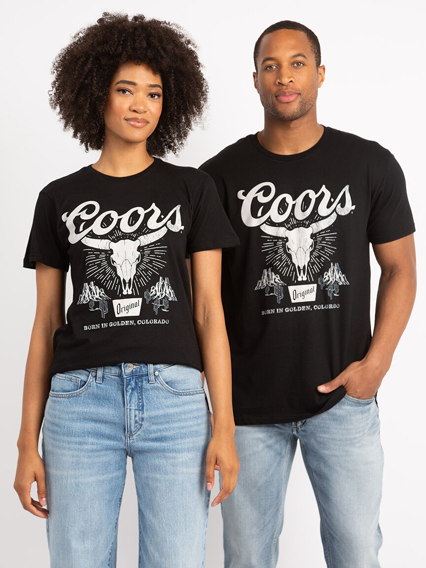 coors skull graphic tee Image 1