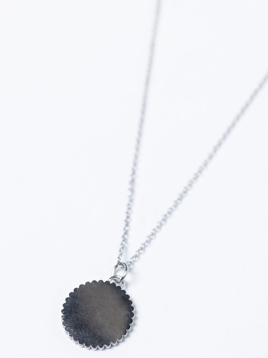 dainty zodiac necklace silver