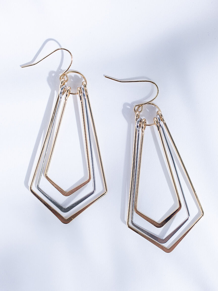 geo shaped earring Image 1