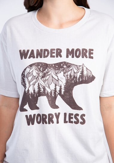 wander more t-shirt