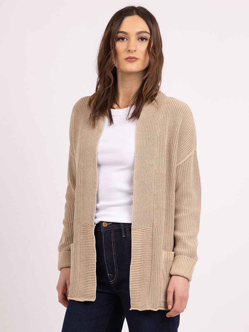 adilyn open front cardigan 