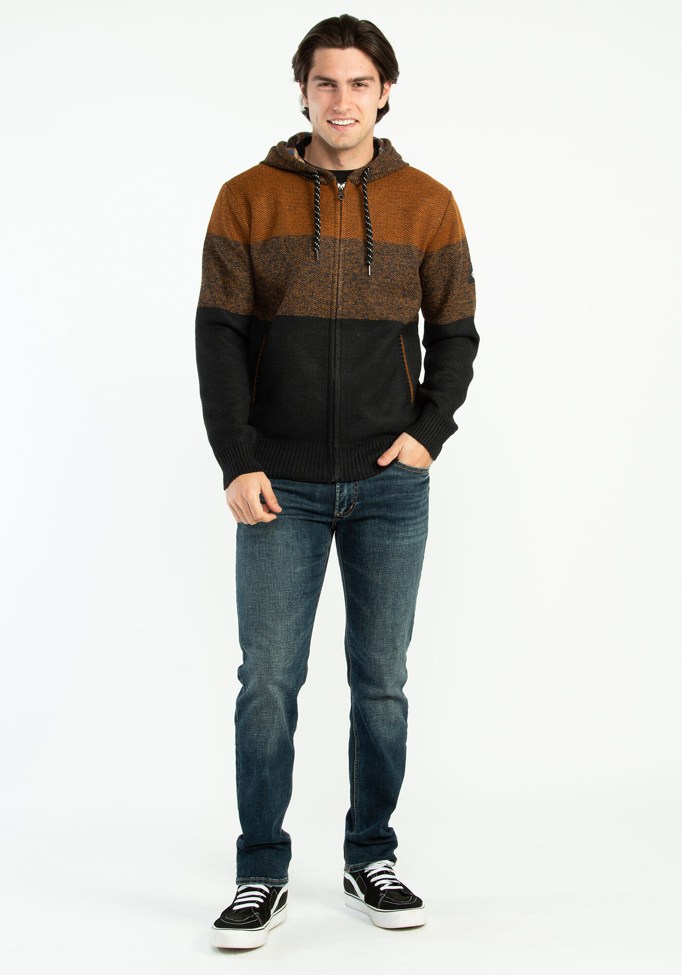 colourblock hoodie Image 3