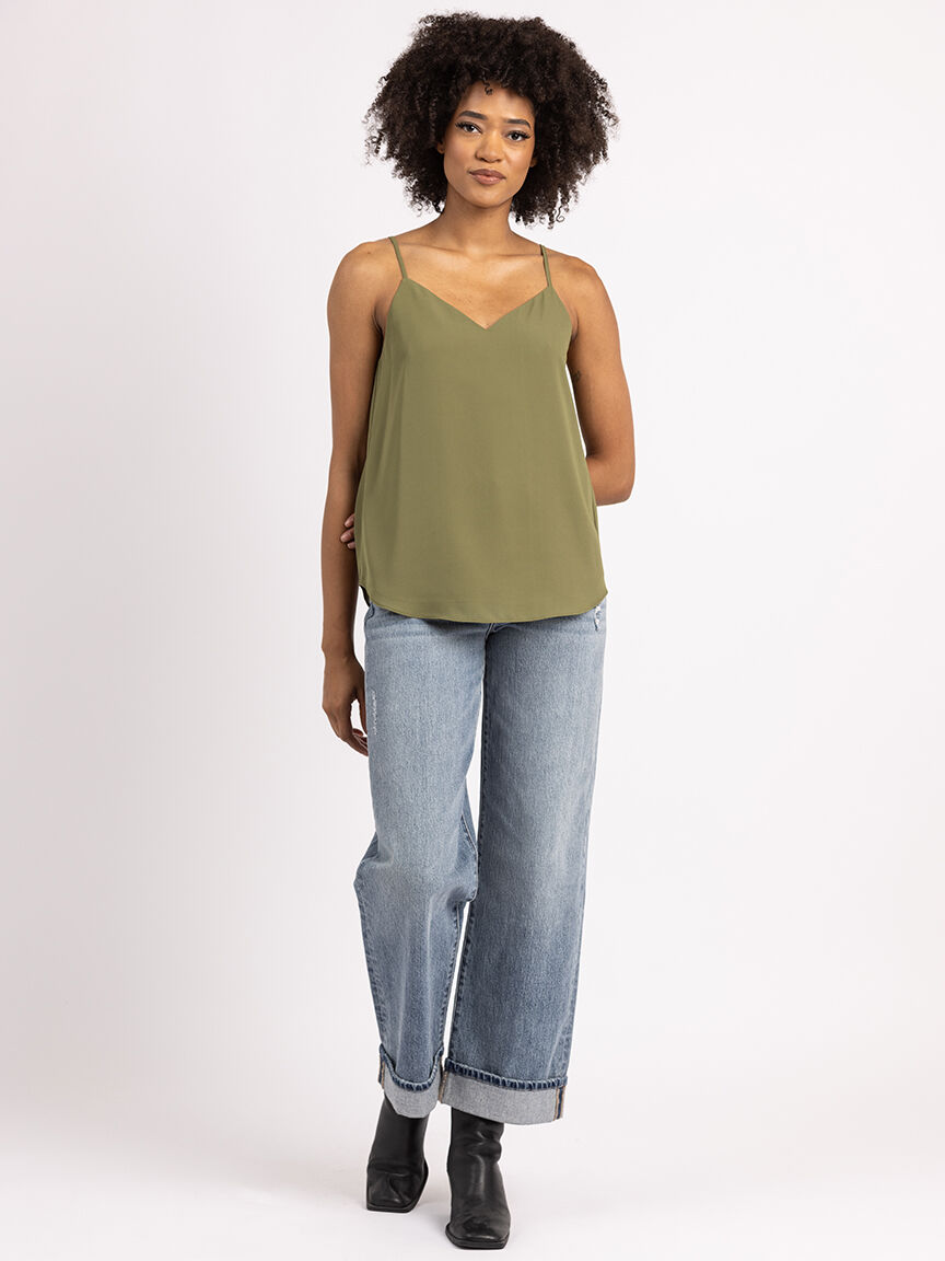 louise v neck top Image 2