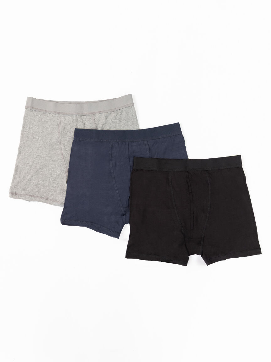 mens essential 3 pack underwear Image 1
