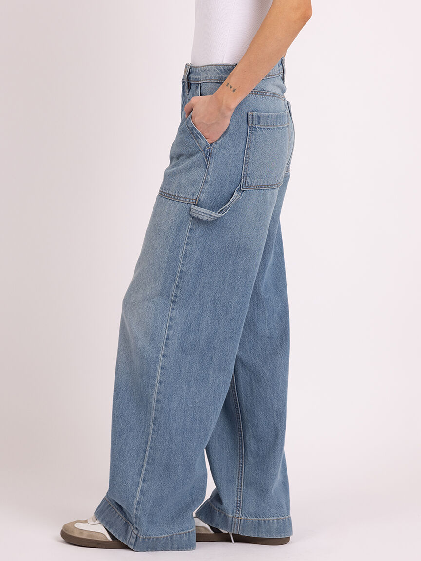 high rise carpenter jean medium authentic Image 5