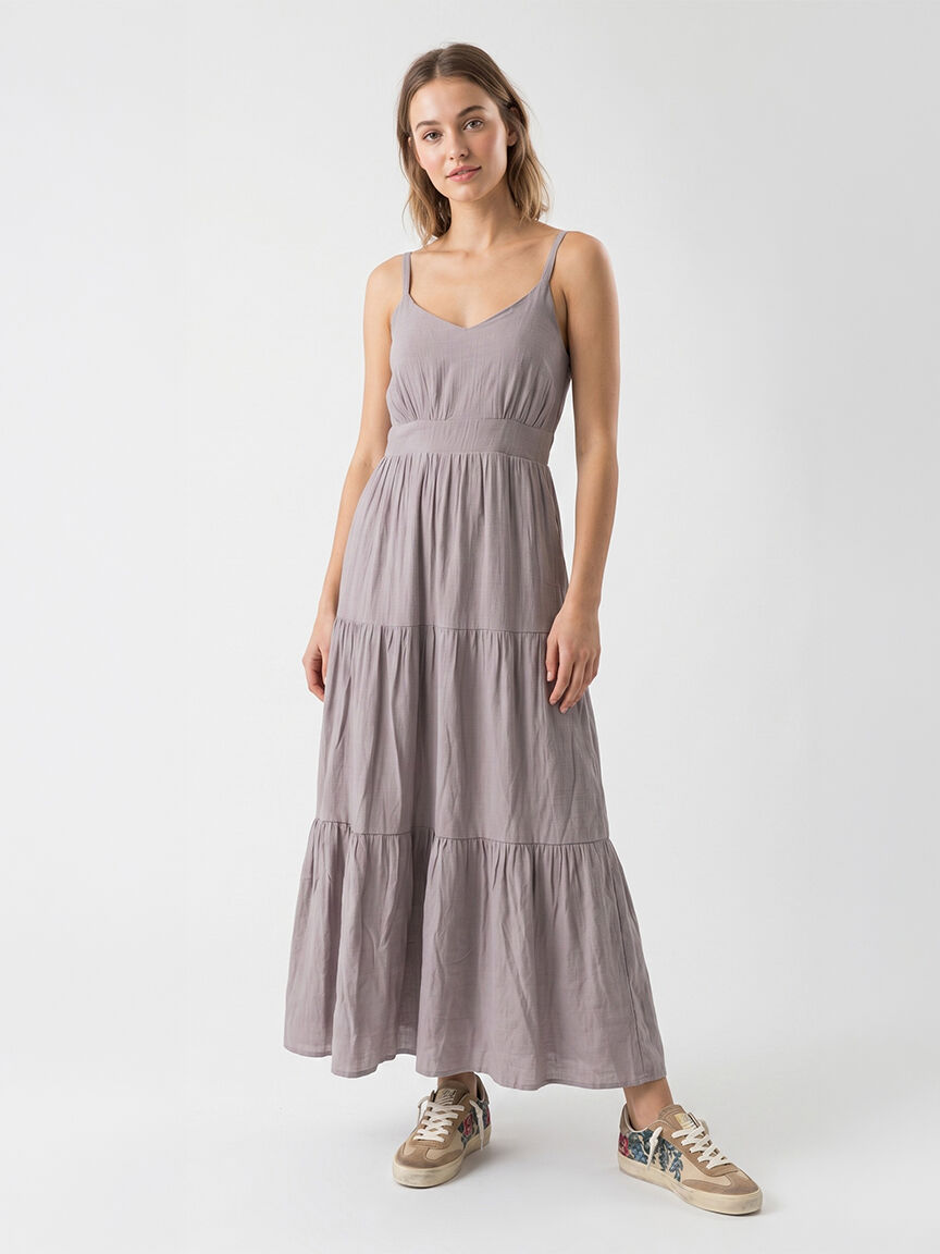 3-tiered maxi dress Image 1