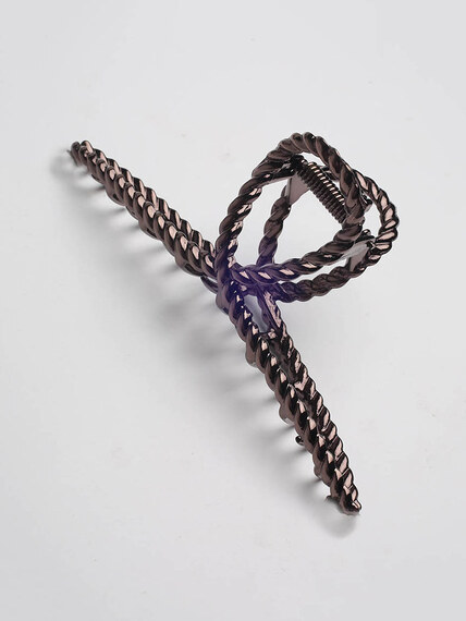 metal loop hair claw clip metal loop hair claw clip Image 1