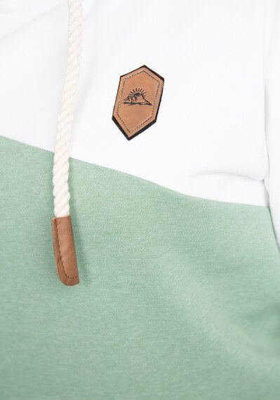 ainsley colorblock hooded popover Image 6