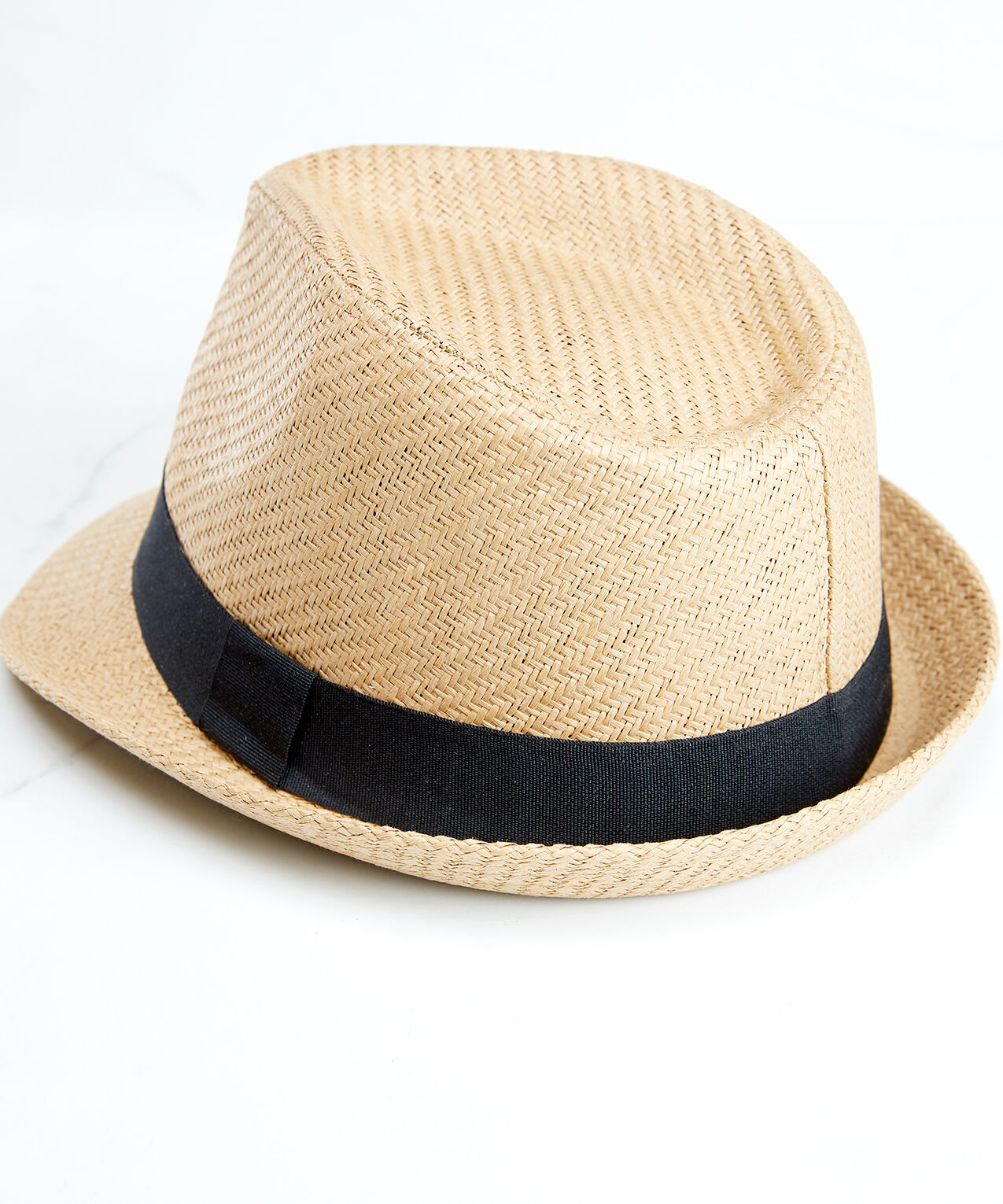 fedora with black band Image 2