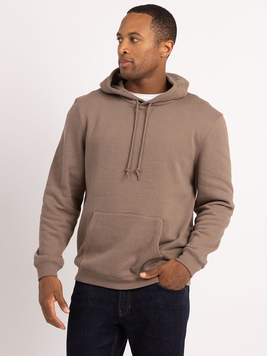 Brown fuzzy hoodie new arrivals