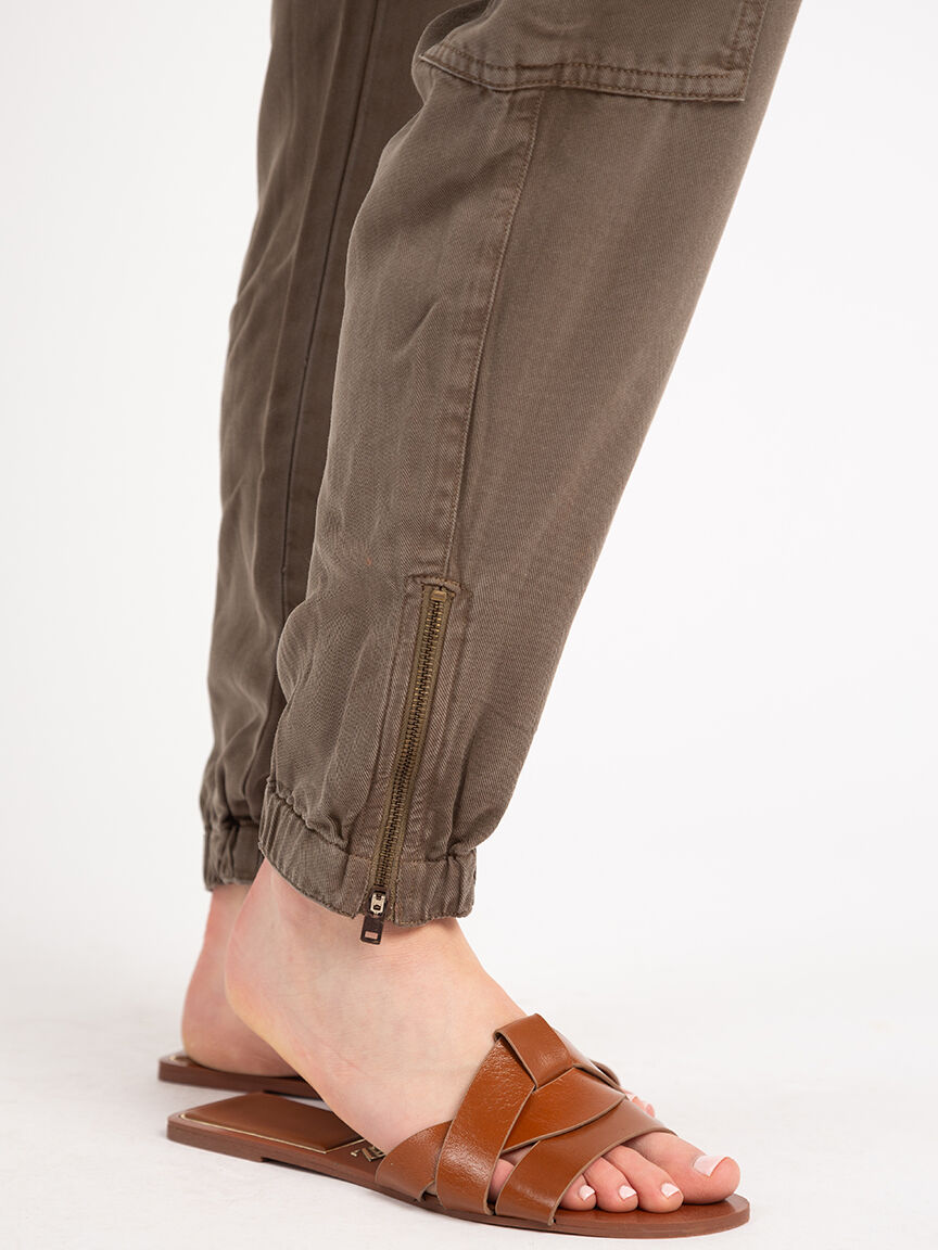 indy tencel belted jumpsuit Image 5