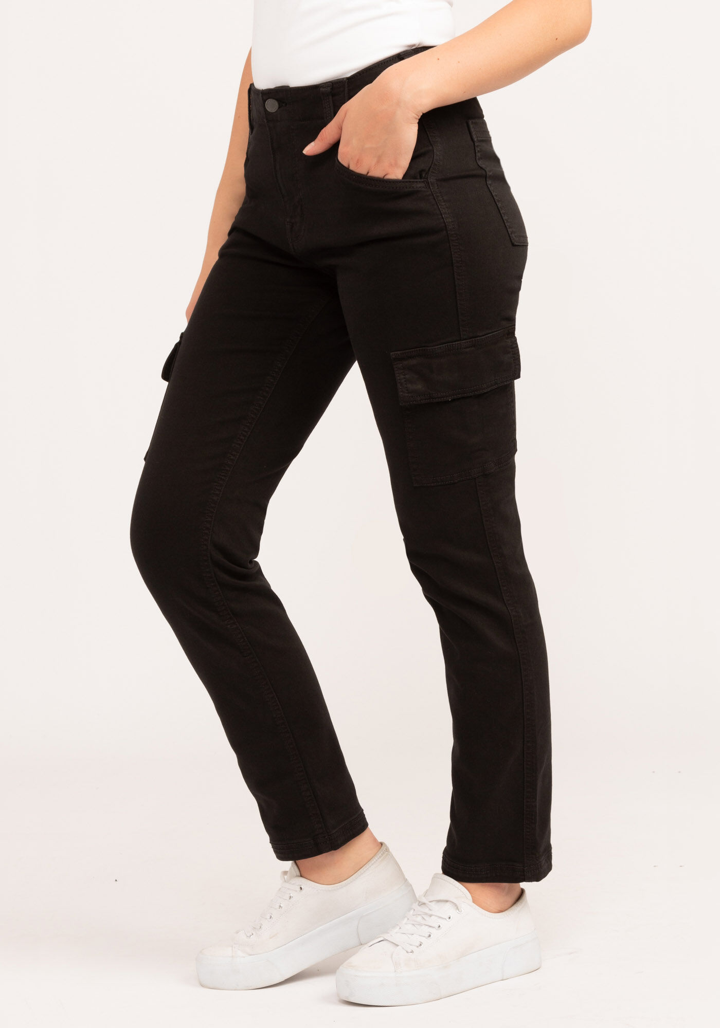 Halle super skinny cargo moto clearance womens jean