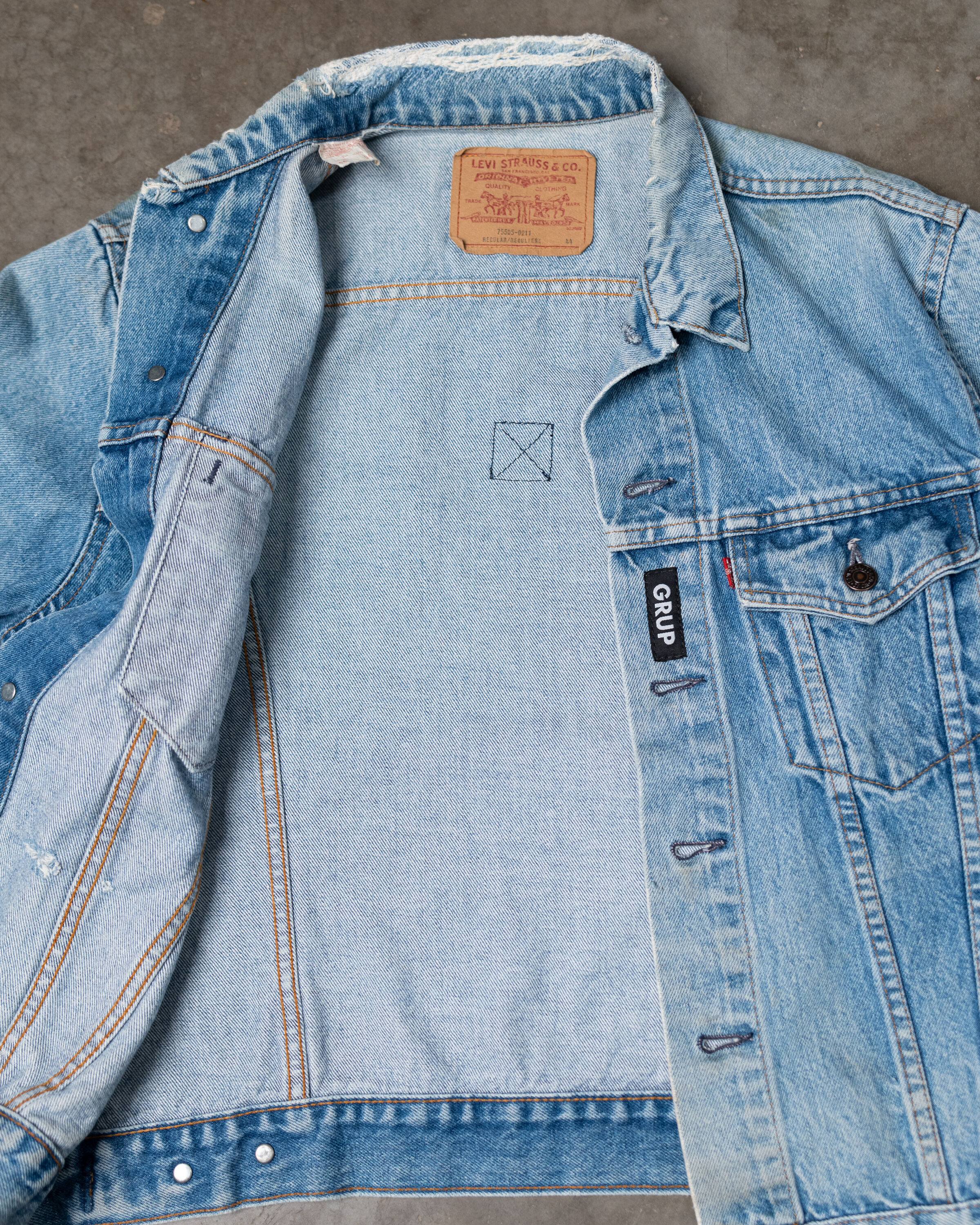 levi's type III trucker jacket circa 1984 Image 3