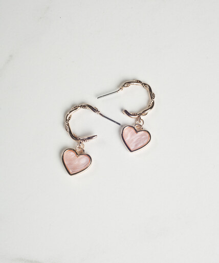heart earrings Image 2