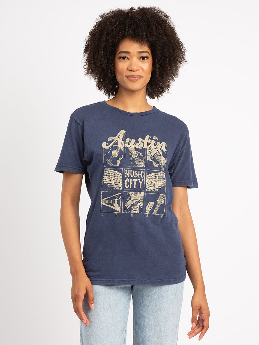 crew neck austin t-shirt Image 1