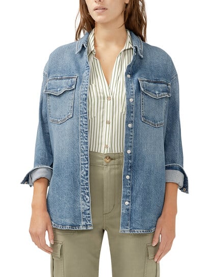 Denim Shirt Jacket Denim Shirt Jacket