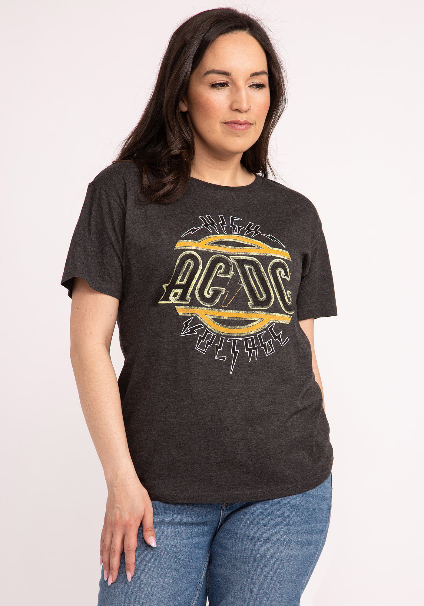 orange high voltage t-shirt Image 2