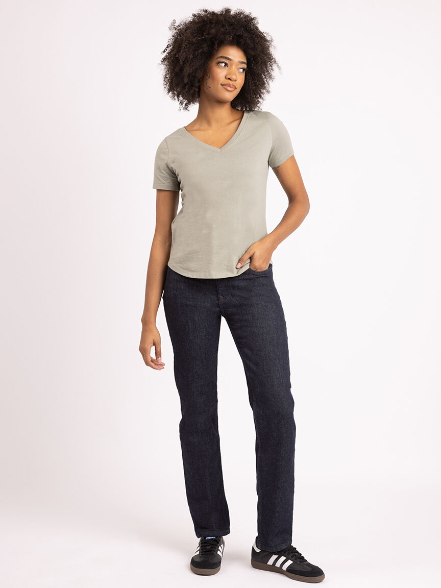 vickie v neck t-shirt Image 2