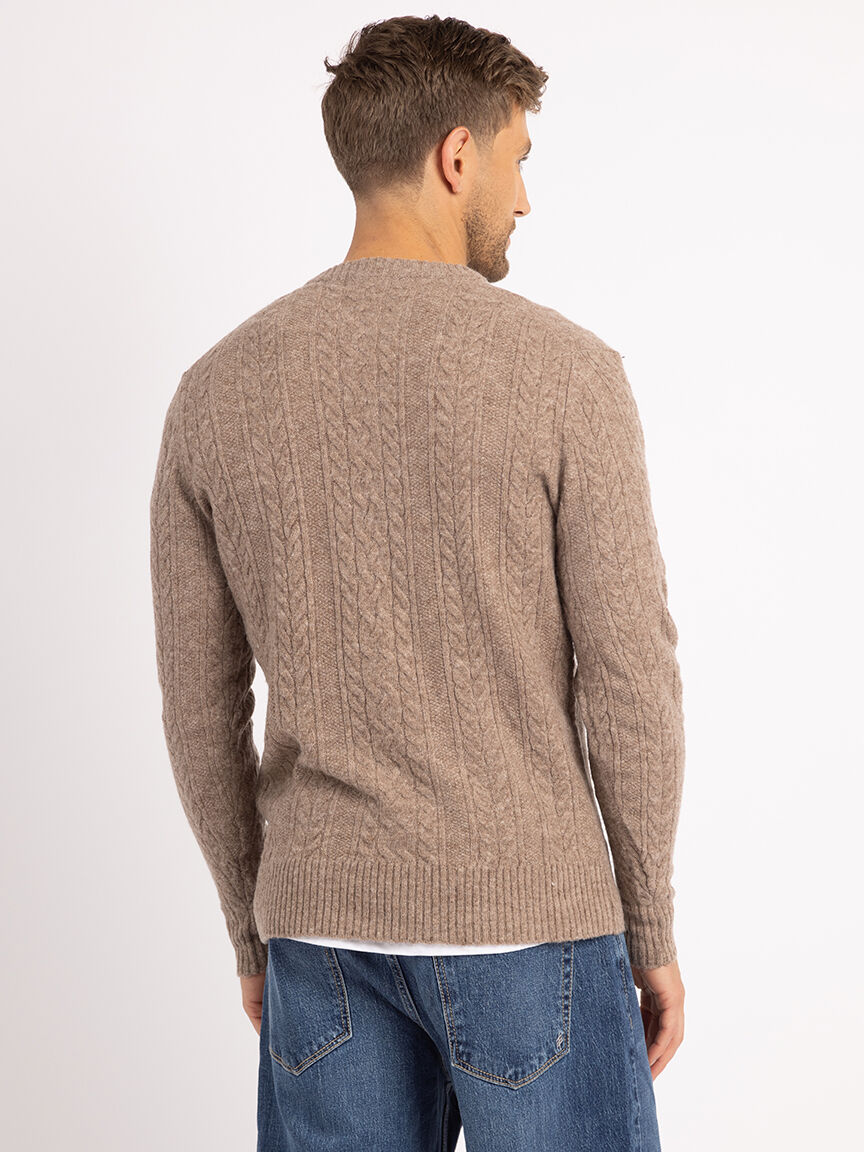 barron cable knit sweater Image 3