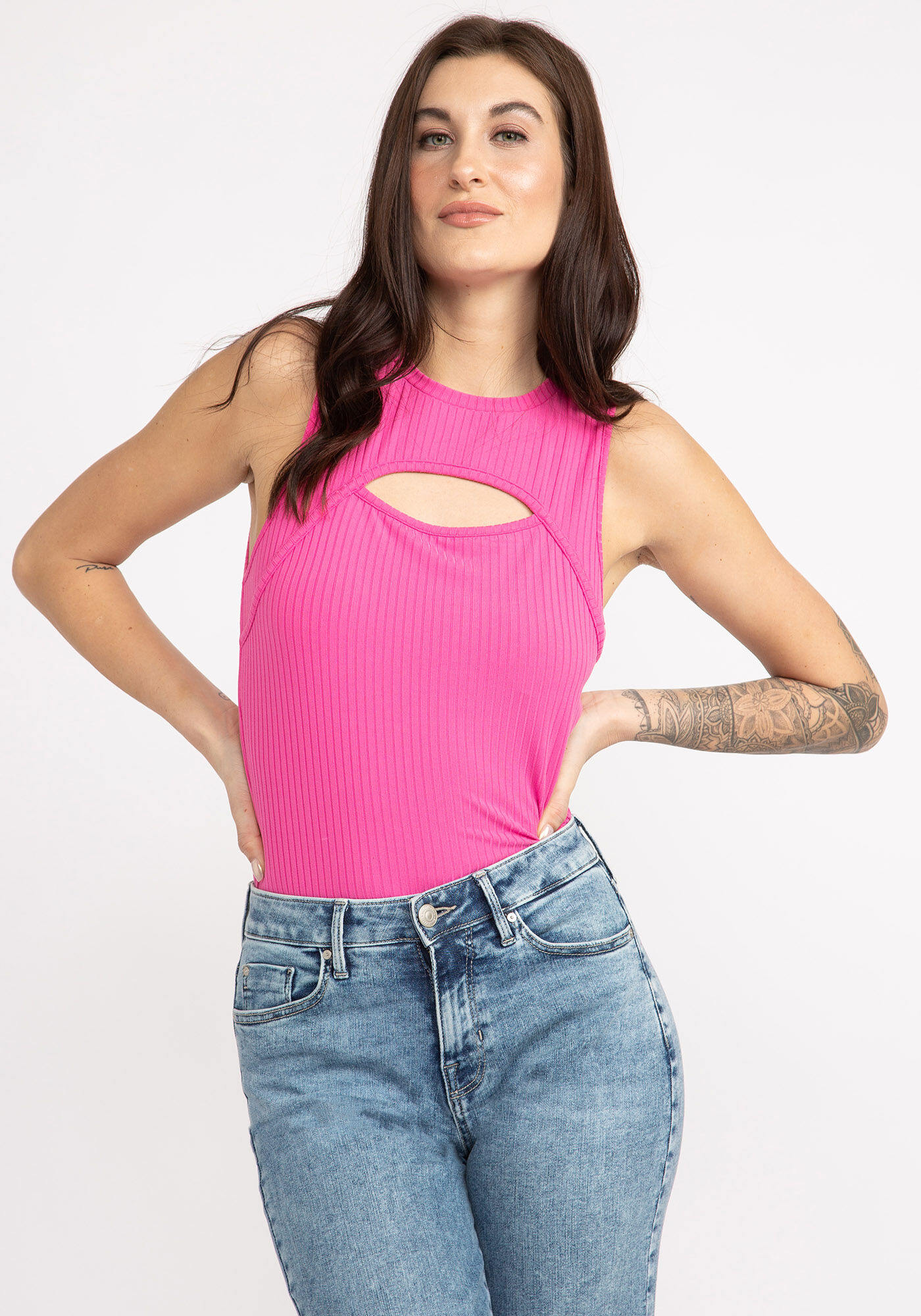 blanca keyhole tank top Image 1