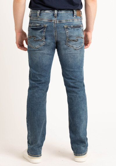 grayson easy fit straight leg jeans Image 4