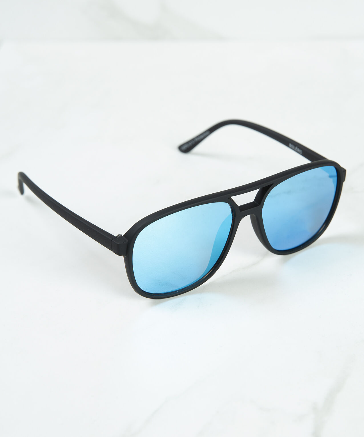 Blue glass lens sunglasses outlet
