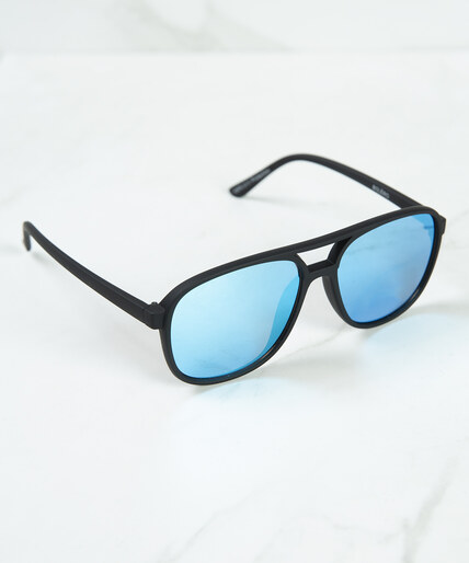 blue lens sunglasses Image 1